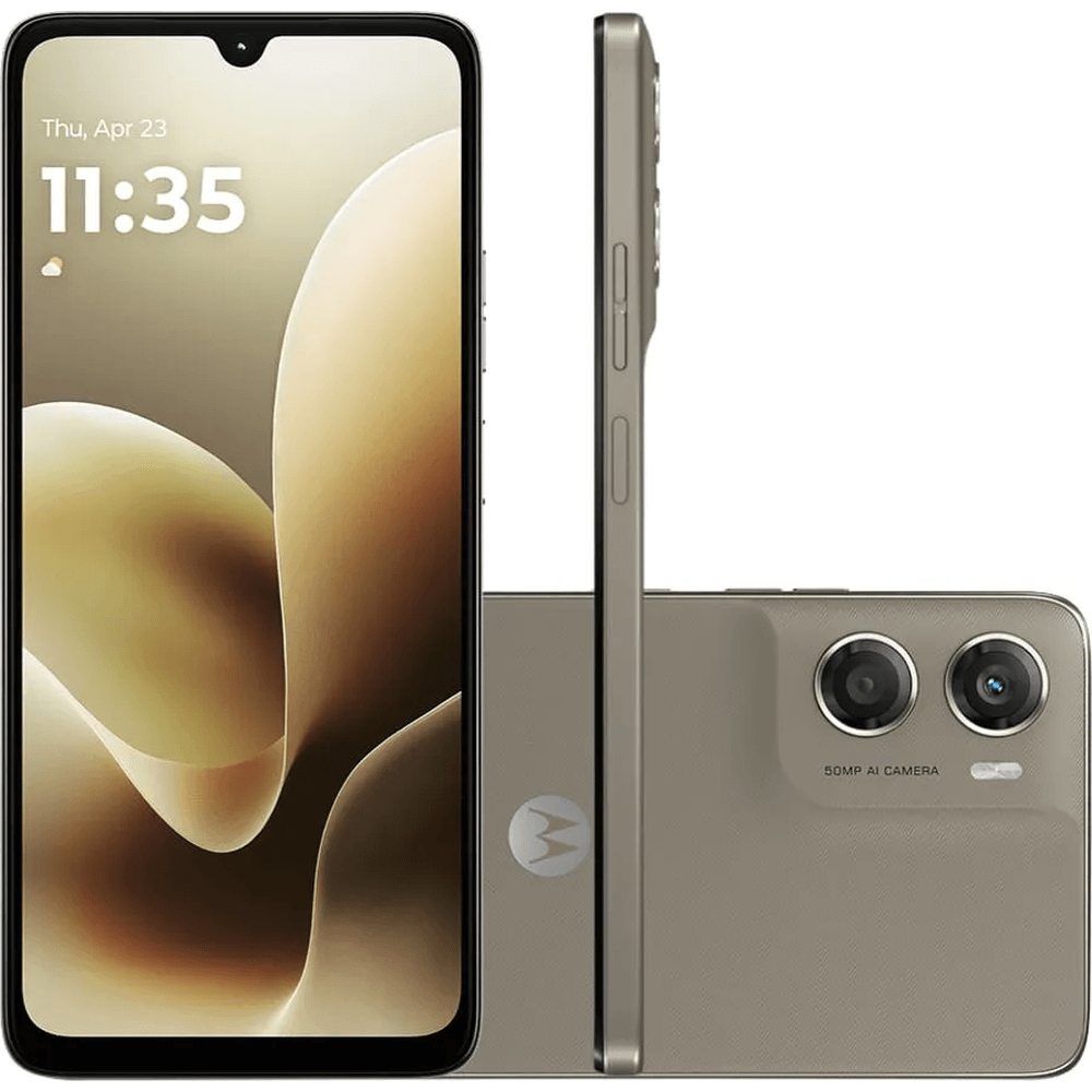 SMARTPHONE MOTOROLA MOTO G06 256GB 12GB (4GB RAM + 8GB RAM BOOST), BEGE - Imagem 2